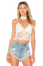 Alexa Choker Lace Crop Top