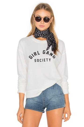 Girl Gang Fleece Pullover