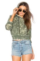 The Milan Cropped Pullover Hoodie