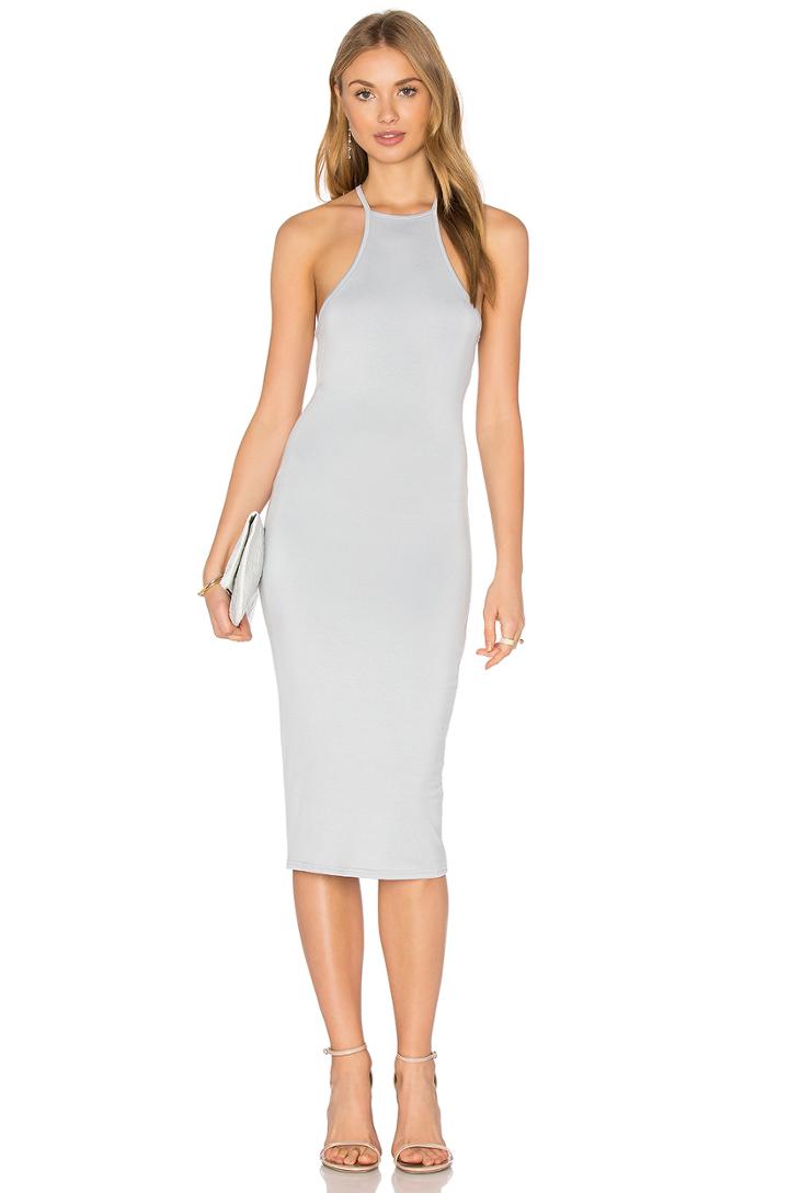 High Neck Tank Midi Dress