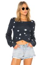 Star Printed Cross Sweatshirt