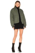 Puffer Bomber Jacket
