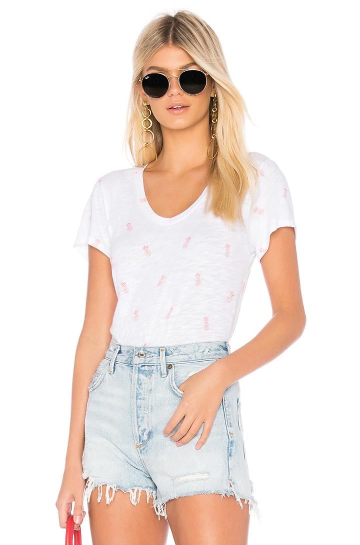 Tropical Ditsy Short Sleeve Tee