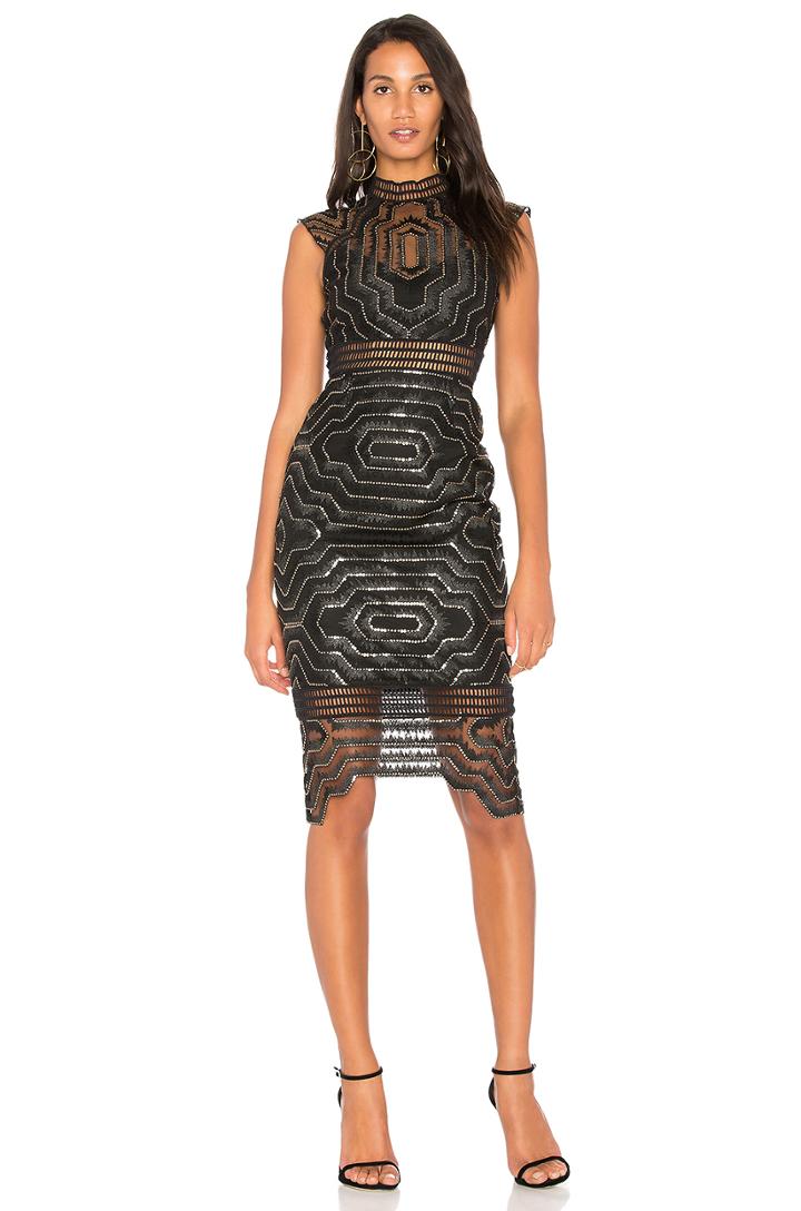 Heloise Embellished Midi Dress