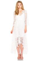 Empire Guipure Dress