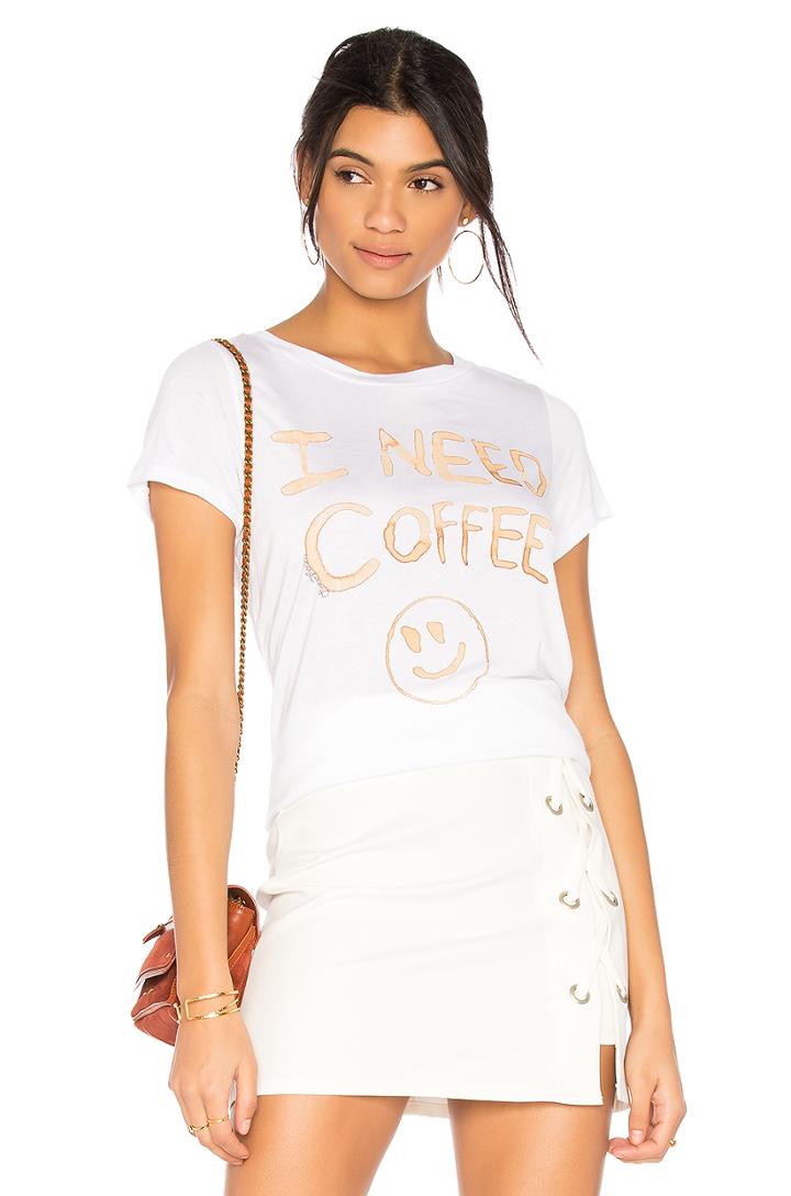 Janie I Need Coffee Tee