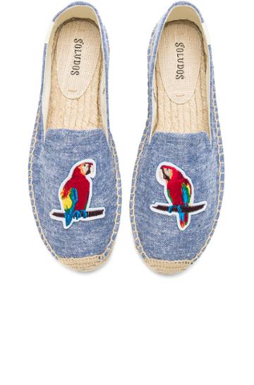 Parrots Smoking Slipper