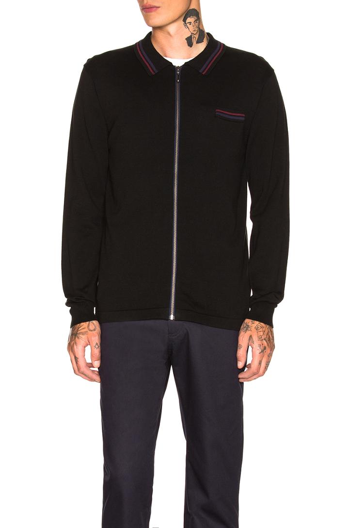 Perry Zip Polo Knit