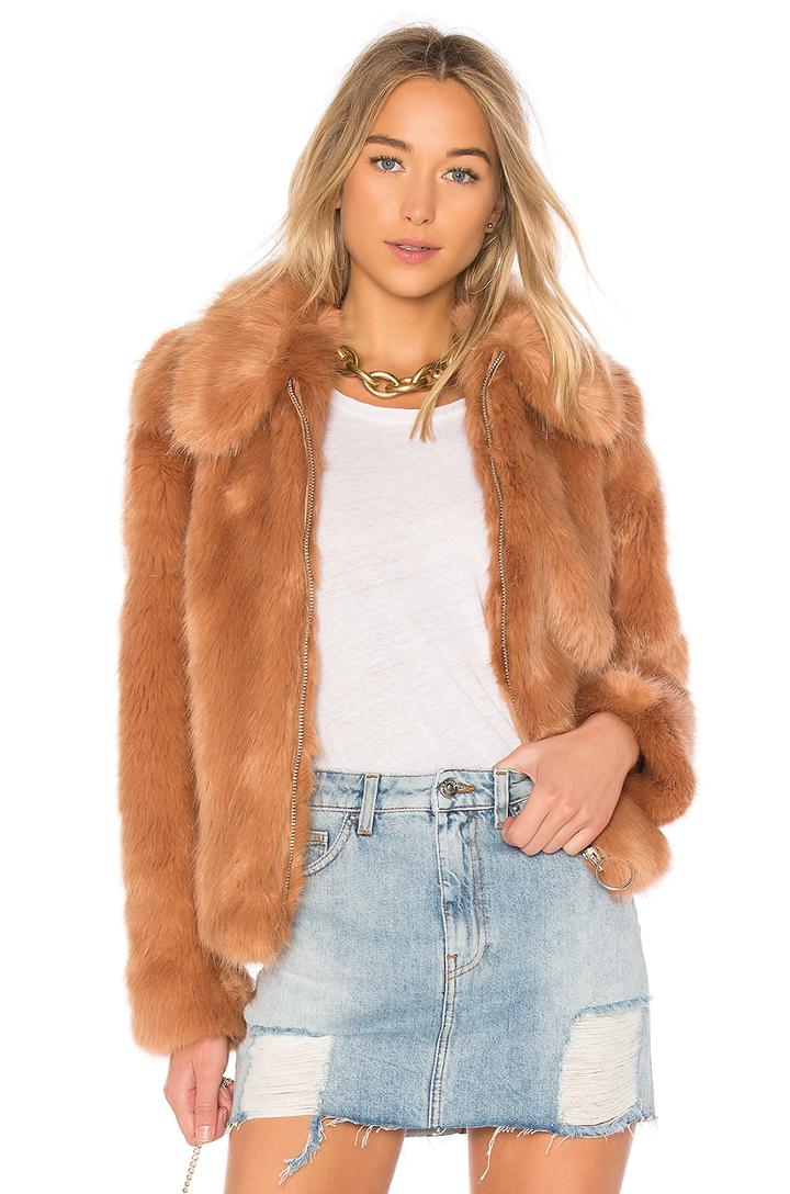 X Revolve Faux Fur Jacket 413