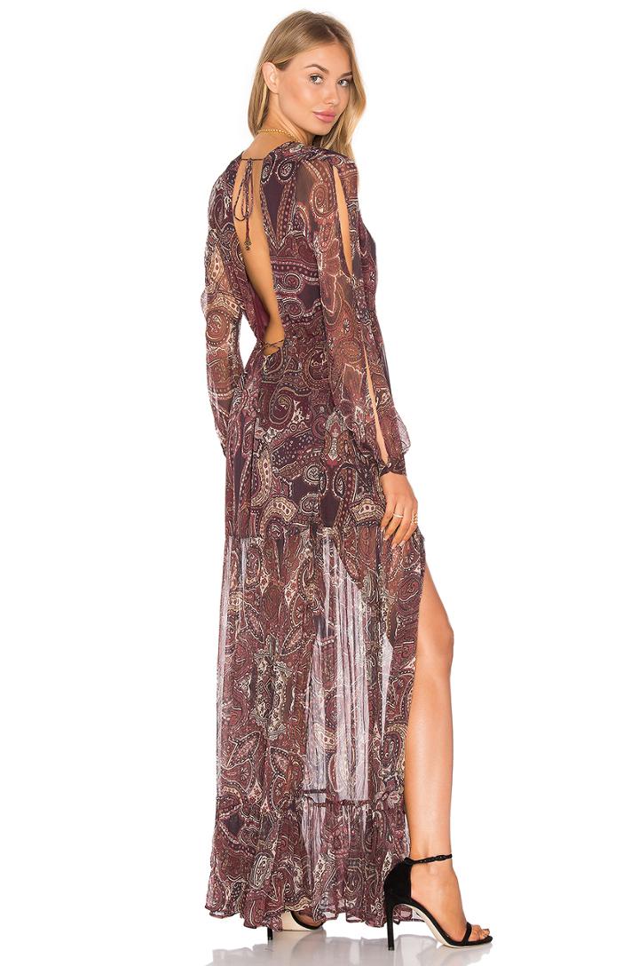 Labyrinth Paisley Maxi Dress