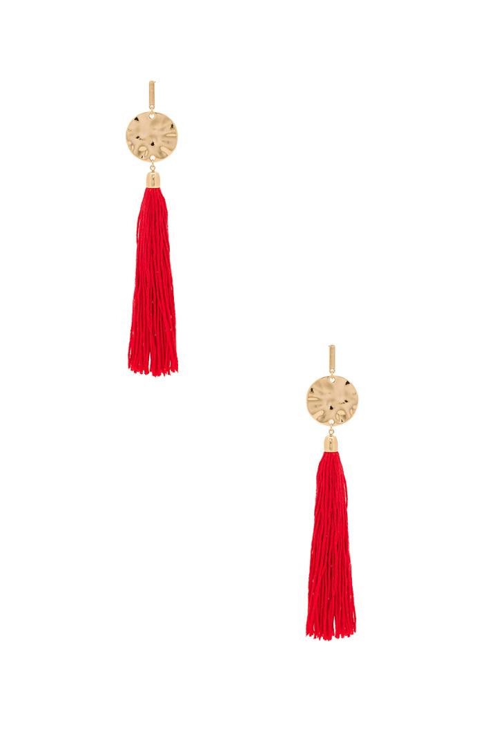 Hanging Tassel Earring