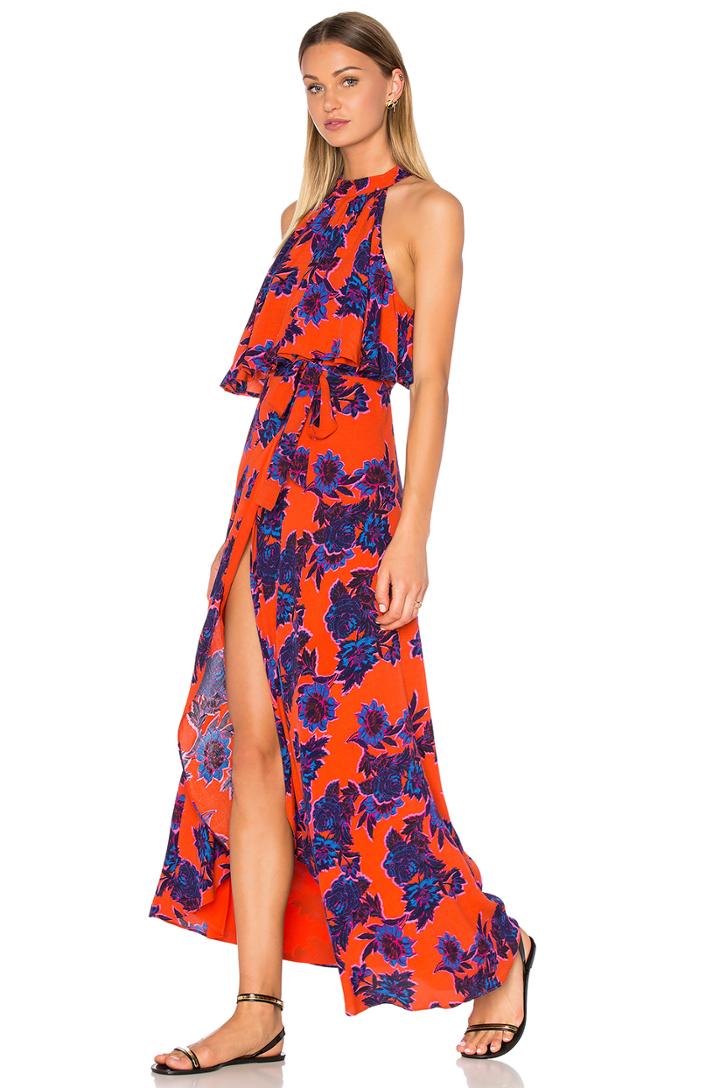 Golden Ray Maxi Dress