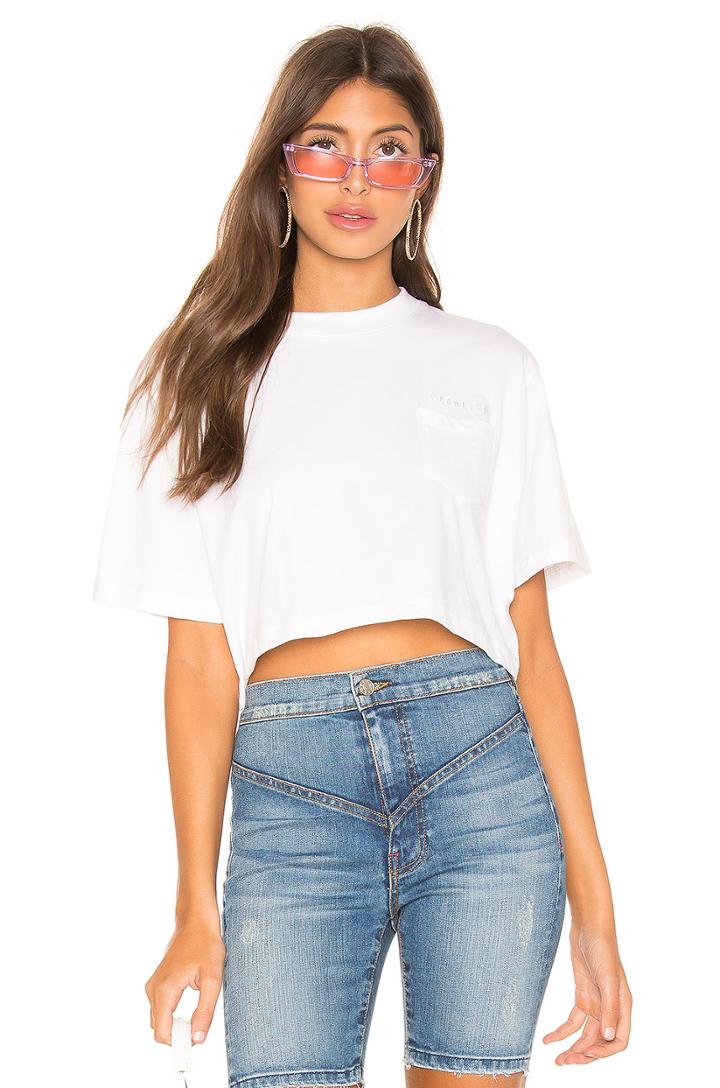 Naomi Cropped Short Sleeve Tee