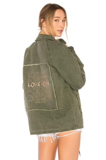 Love More Coach Jacket