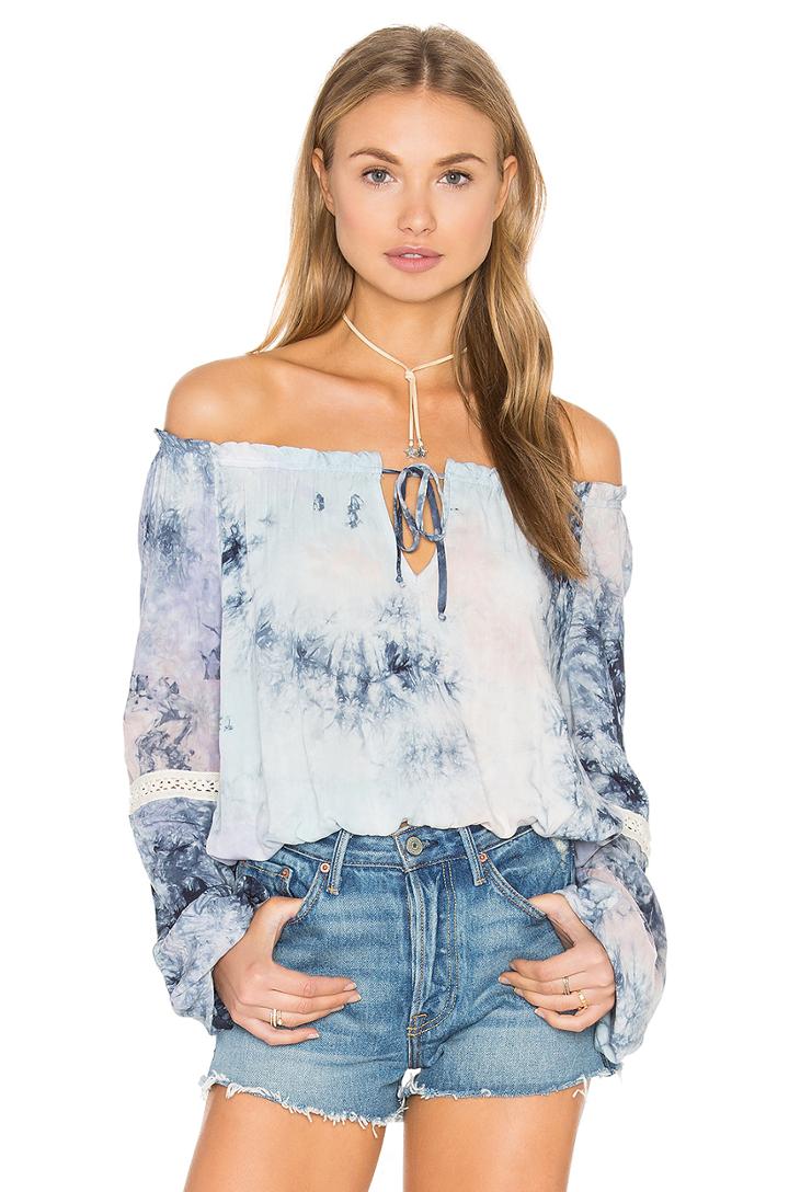 Crystal Tie Dye Top