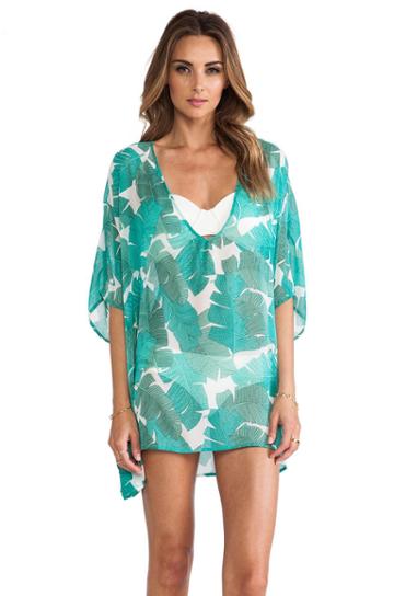 Show Me Your Mumu Peta Tunic In Green