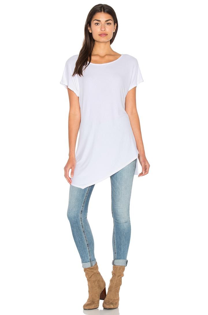 2x1 Wide Neck Asymmetrical Tunic