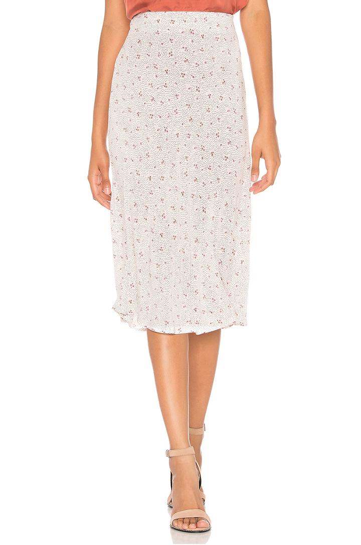 Jasmine Bias Slip Midi Skirt