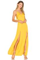 Gina Plunging Maxi Dress