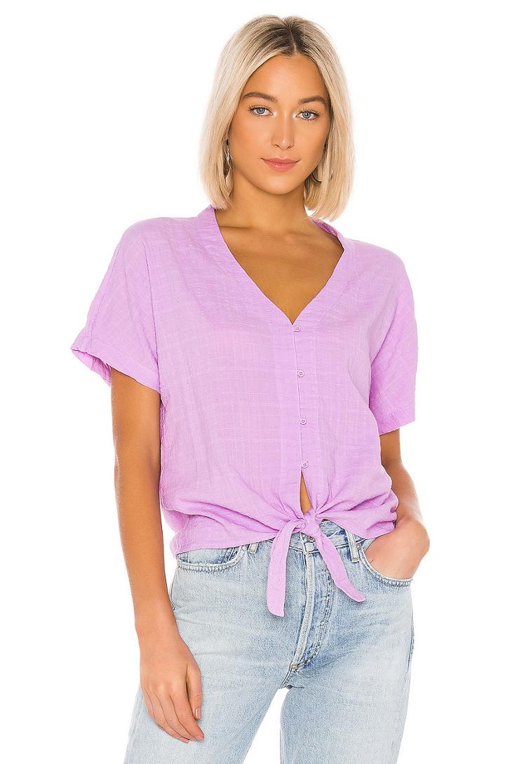 Coastal Woven Top
