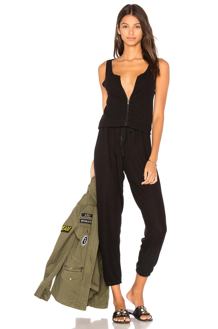 Royal Zipper Jumpsuit