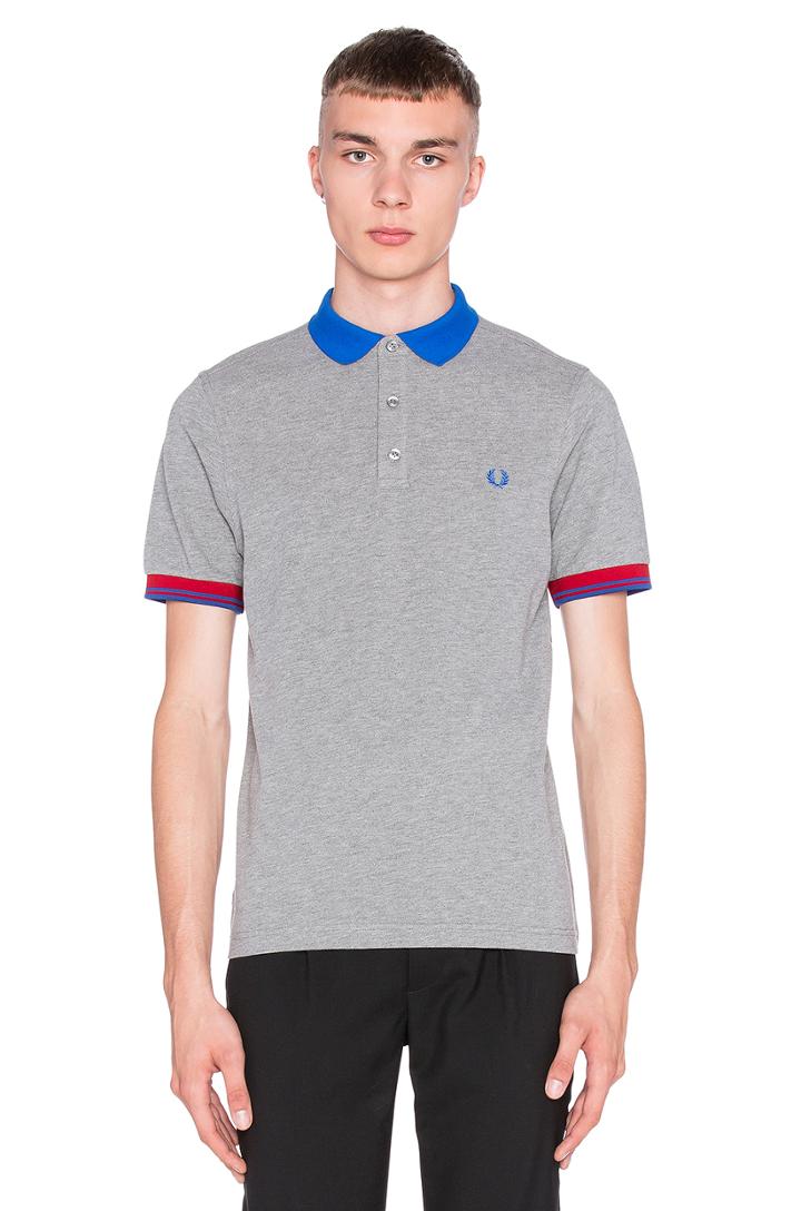Color Block Pique Shirt