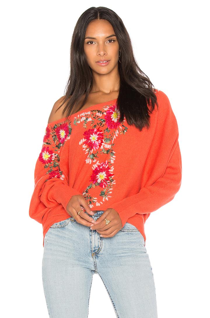 Bouquet Pullover Sweater