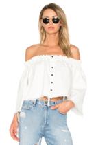 The Off The Shoulder Frayed Top