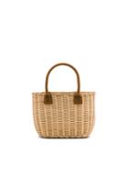 Wicker Small Basket Bag