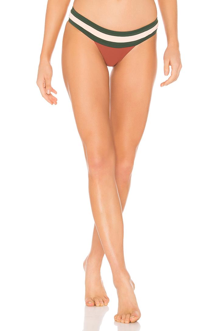X Revolve Banded Color Block Teeny Bottom
