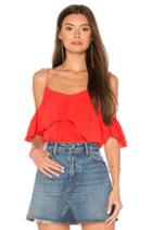 Raquel Asymmetric Ruffle Top