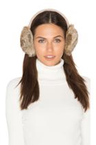 Classic Knit & Rabbit Fur Earmuffs