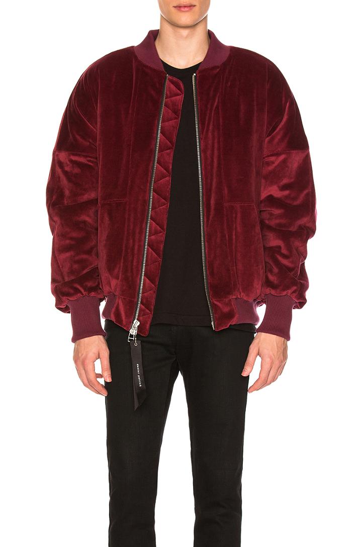 Velour Hero Bomber