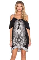 Printed Shift Dress