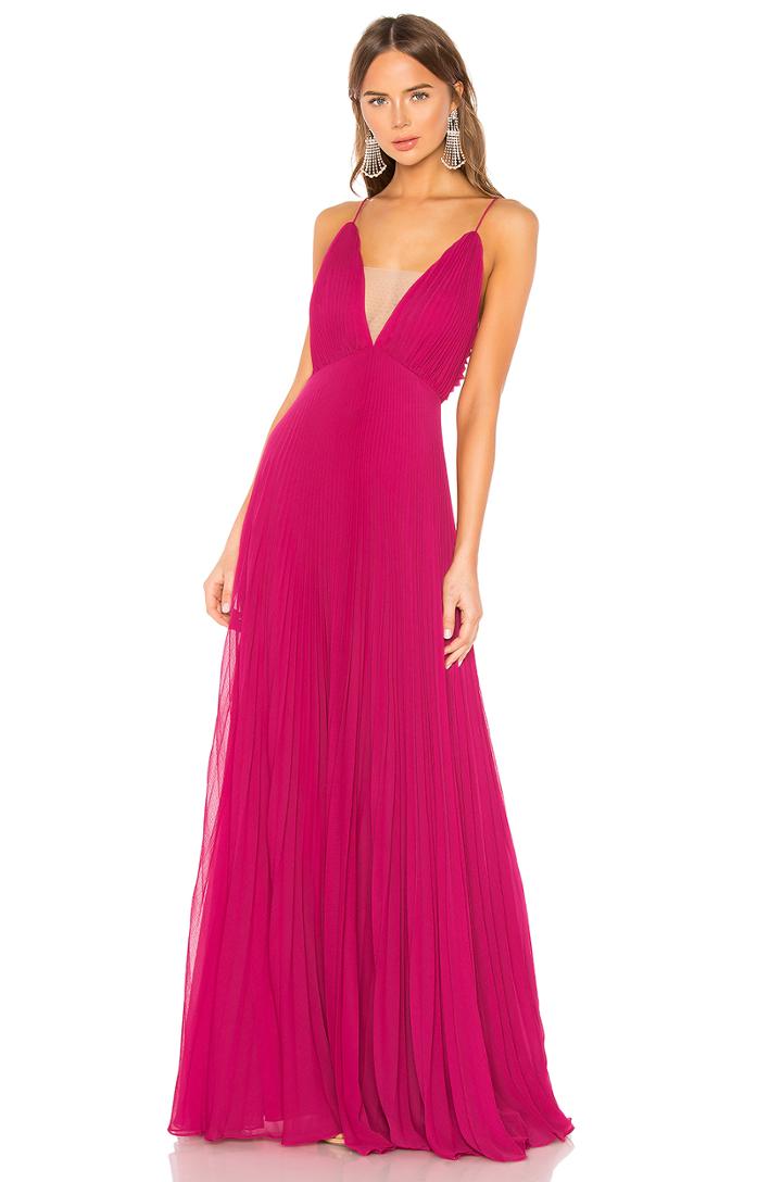 Pleated Gown