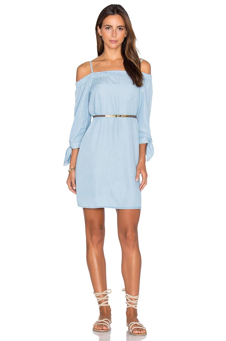 Off Shoulder Shift Dress