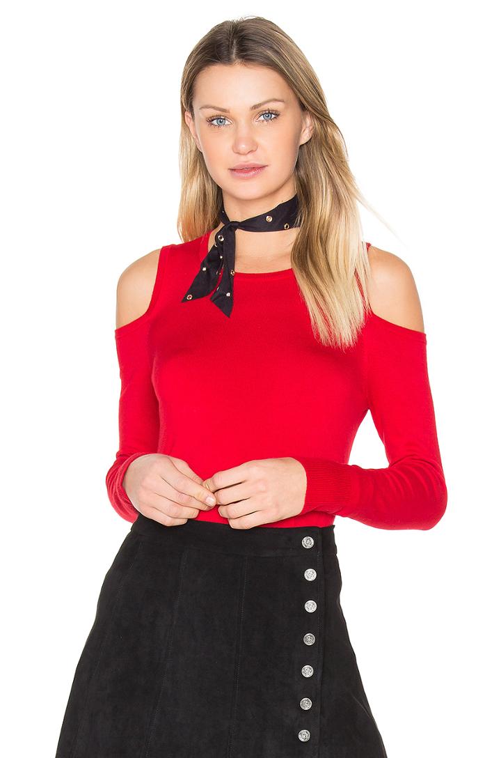 Baxter Street Cold Shoulder Sweater