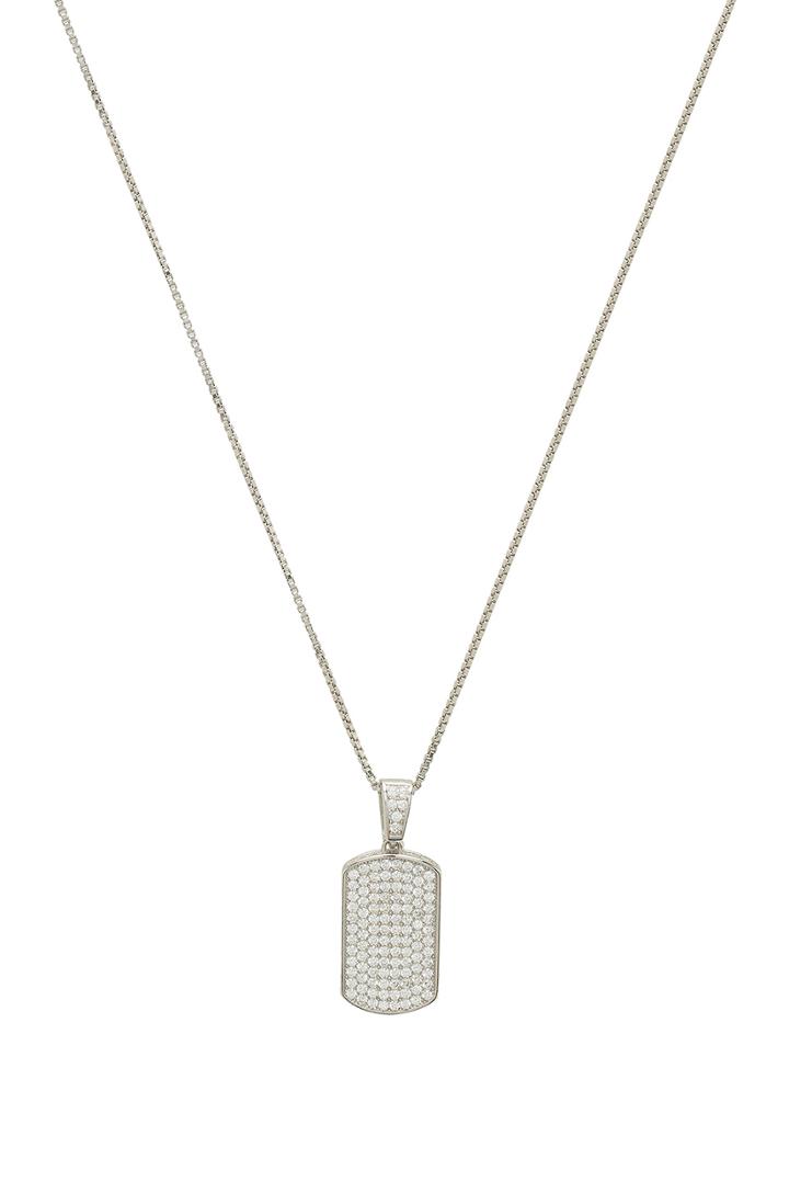 The Mini Dog Tag Necklace