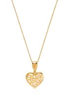 The Te Amo Heart Pendant Necklace