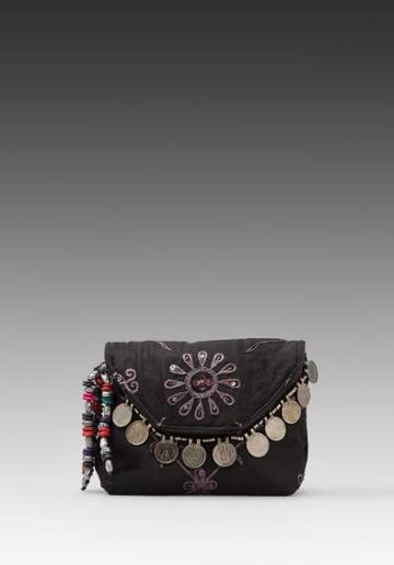 Antik Batik Saro Pouch In Black