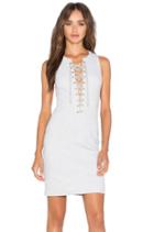 Lace Up Tank Dress