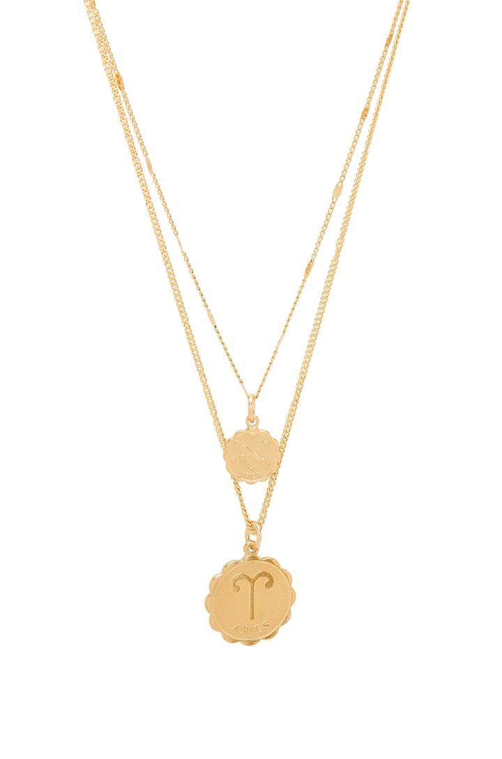 Aries Zodiac Necklace