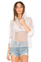 Wings Mesh Hoodie