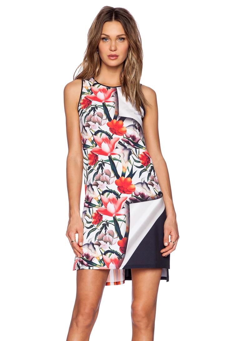 Turning Flower Mini Dress
