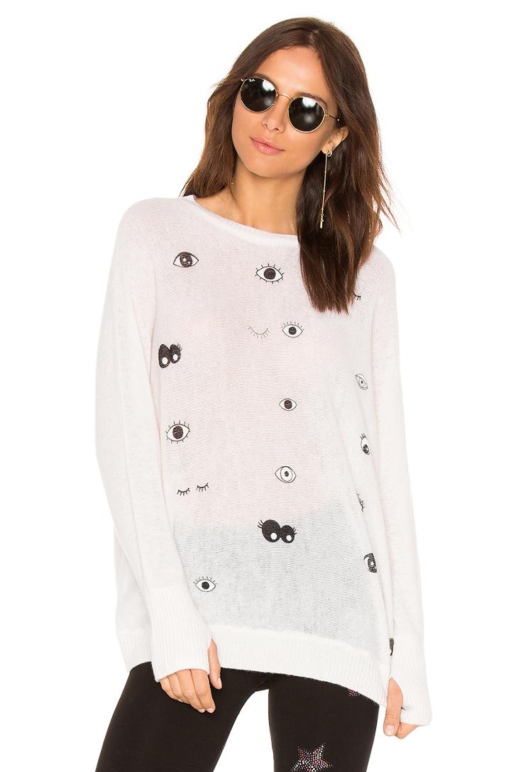 Ladona Draped Cashmere Sweater