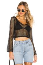 Kenzie V Neck Cropped Sweater