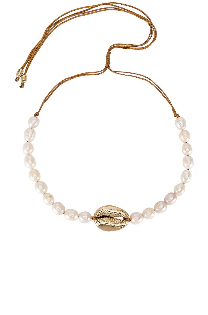 Pearl Puka Shell Choker