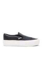 Embossed Classic Slip-on Platform