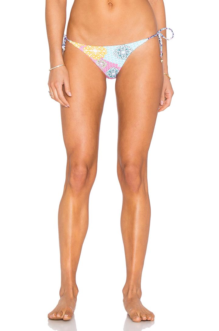 Side Tie Ruffle Bikini Bottom