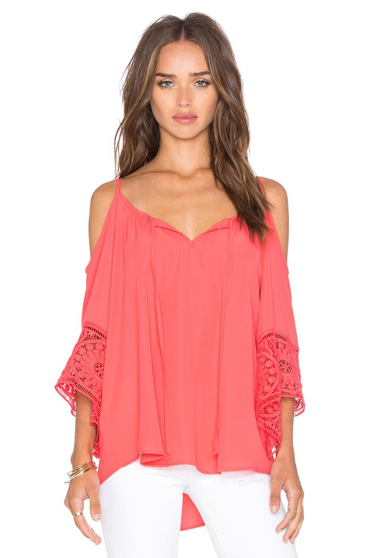Ina Open Shoulder Top